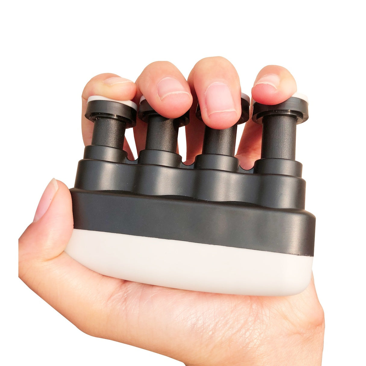 TIT COOPOPE Finger Exerciser, Finger Strengthener, Grip Strength Trainer, Guitar Finger Strength Trainer, and Training Device, 2023 New Grip Strength Trainer, Material: PP (Polypropylene), Uncharged, Please Refer To The SKU,