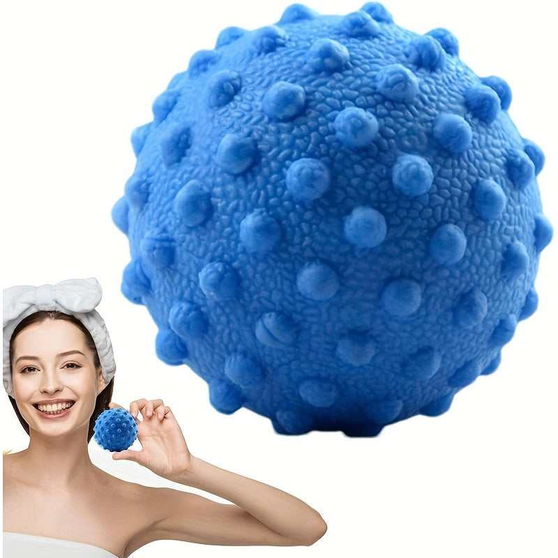 Yoga Fitness Roller, Manual Yoga Massage Ball for Full Body Trigger Point Care, Suitable for Home Gym, Muscle Relaxation in Pink, Purple, Blue, Green