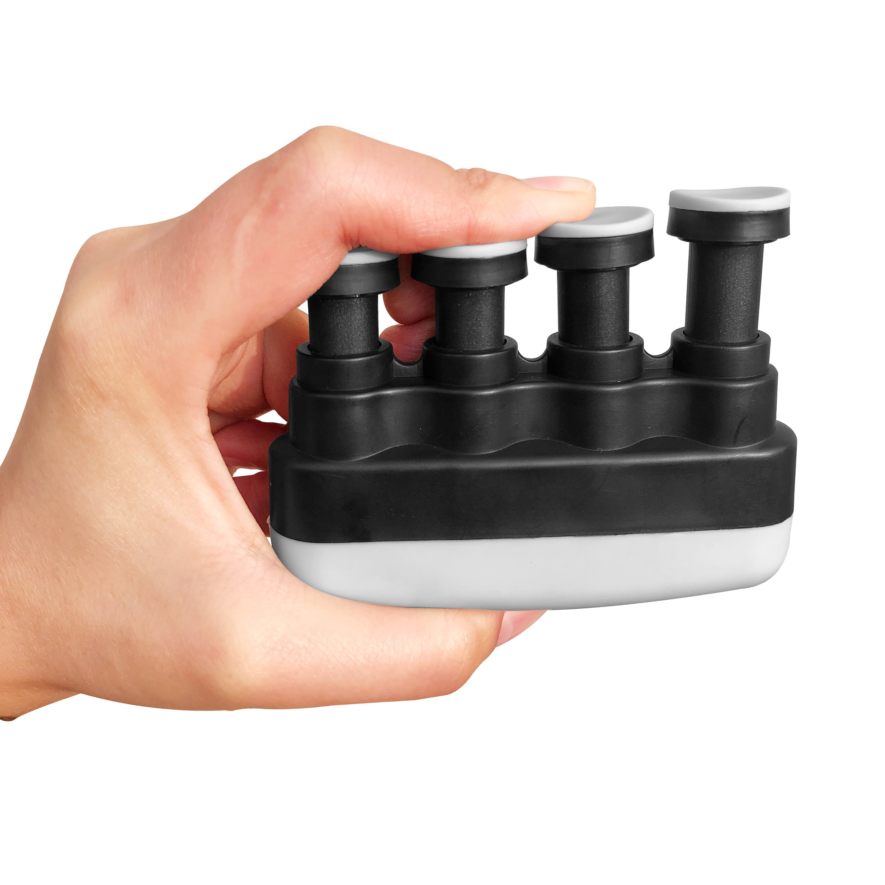 TIT COOPOPE Finger Exerciser, Finger Strengthener, Grip Strength Trainer, Guitar Finger Strength Trainer, and Training Device, 2023 New Grip Strength Trainer, Material: PP (Polypropylene), Uncharged, Please Refer To The SKU,