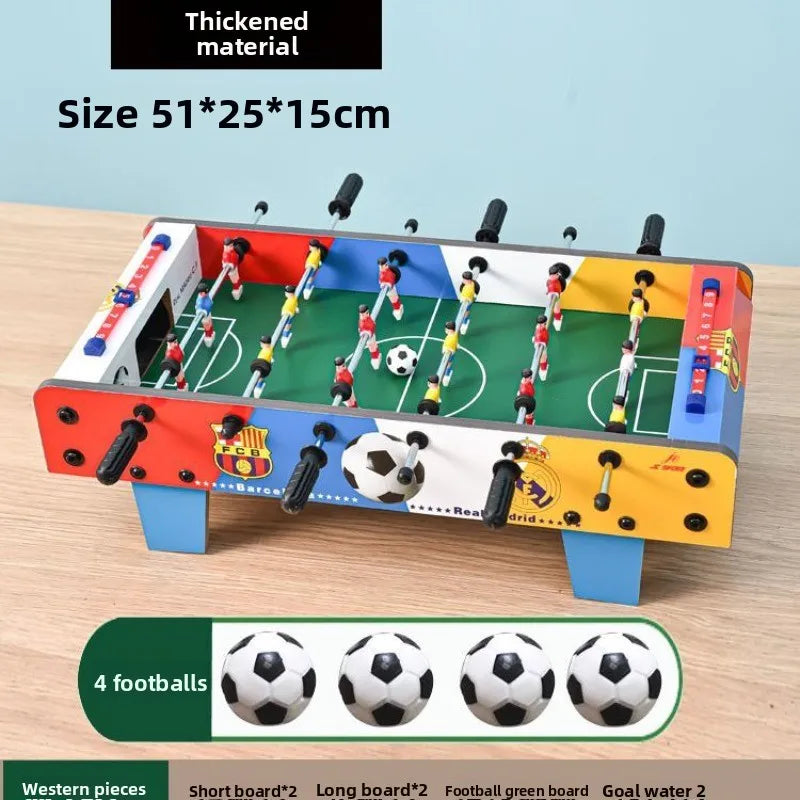 Tabletop Foosball Game  Portable Soccer Board Game Sets Soccer Table Games for Adults Kids Toy Suitable for Families and Parties