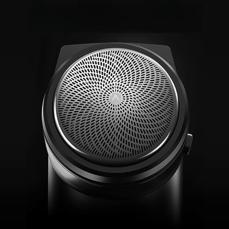 POREE PS108 2025 New Mini Portable Electric Shaver for Men's High Power Six-Blade Blade USB Charging Classic Single-Head Shaver