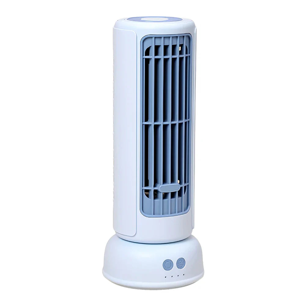 Desktop Mini Tower Fan with 3 Speeds & 90° Oscillation Desk Fan Quiet Cooling Fan Cooler Fan for Home Office Desktop Bedroom