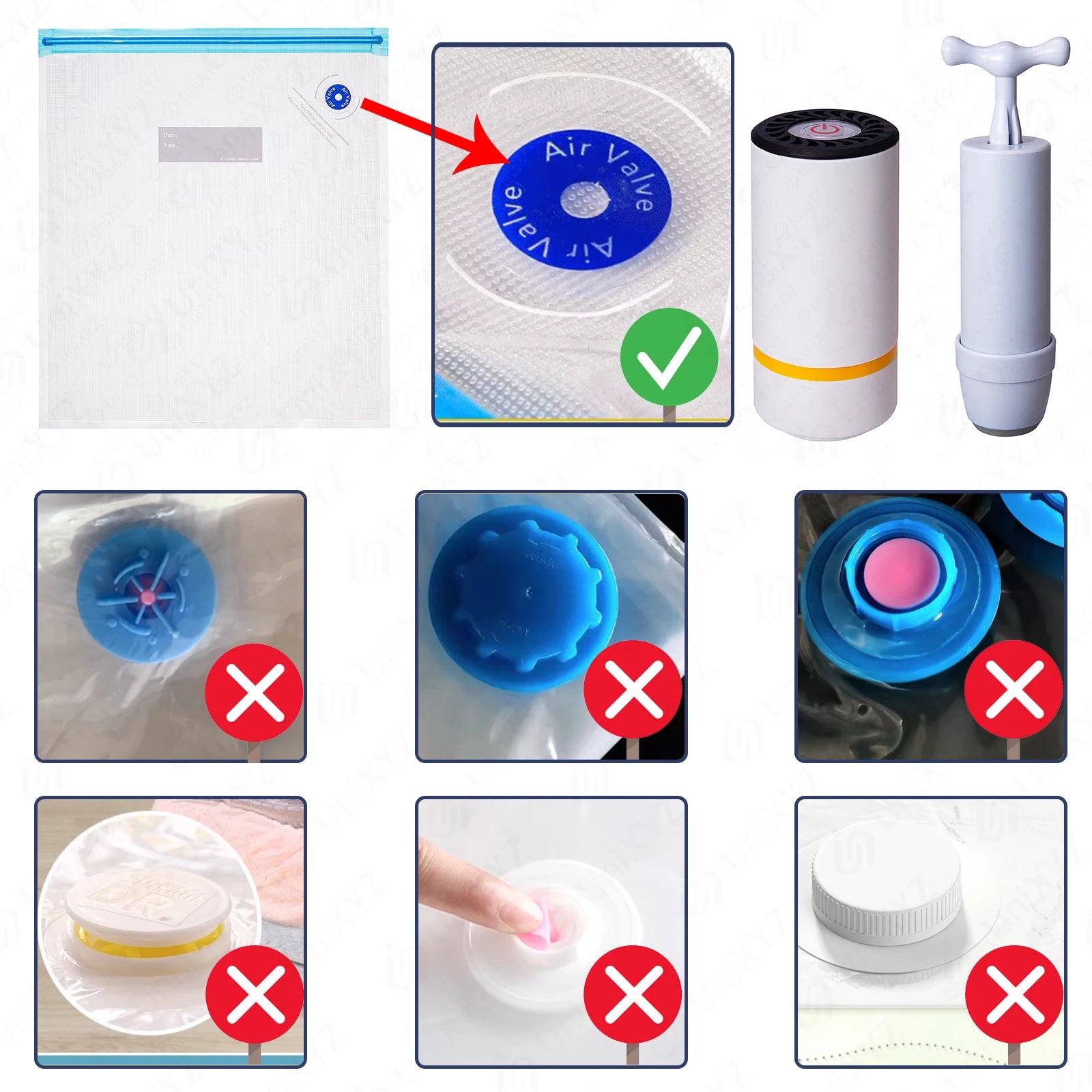 Automatic Pump and Hand Pump for 3D Printer Filament Storage Vacuum Sealer Bag, Suction Pump, Vacuum Sealer