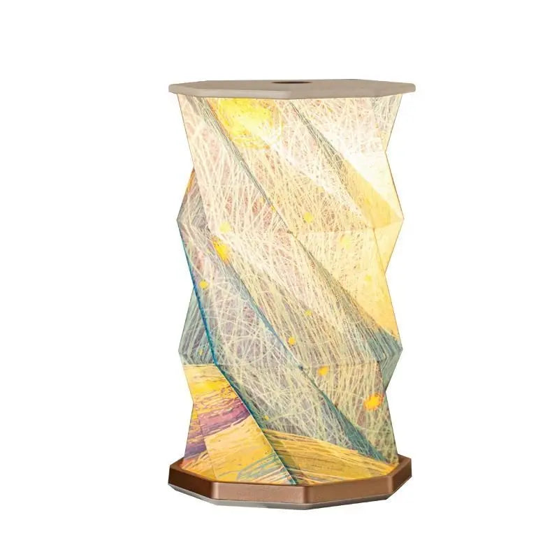 Van Gogh starry night light origami light merchandise warm romantic desk lamp creative decoration bedroom bedside ambient light
