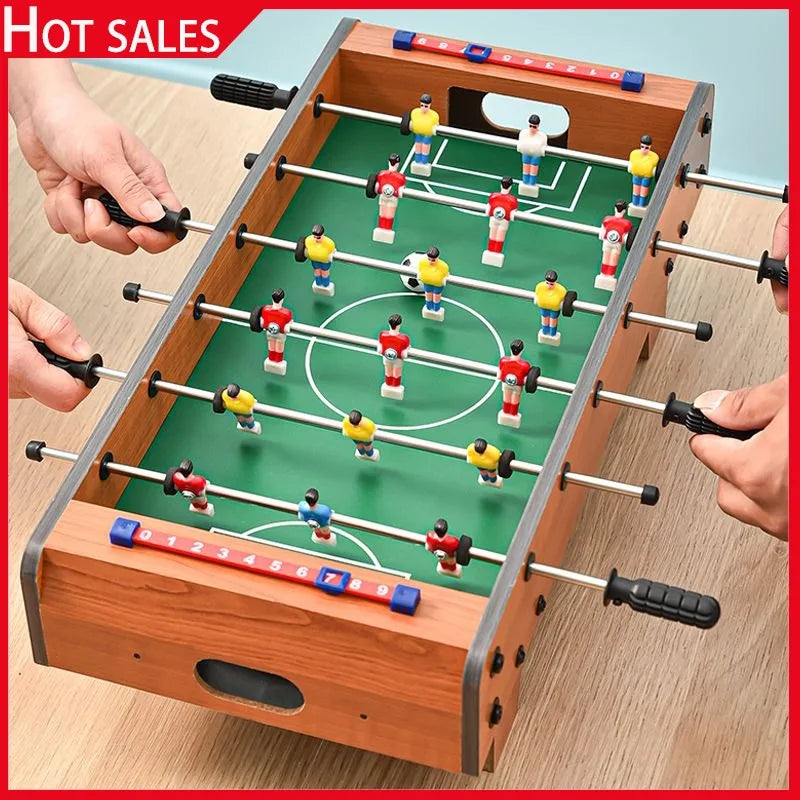 Tabletop Foosball Game  Portable Soccer Board Game Sets Soccer Table Games for Adults Kids Toy Suitable for Families and Parties