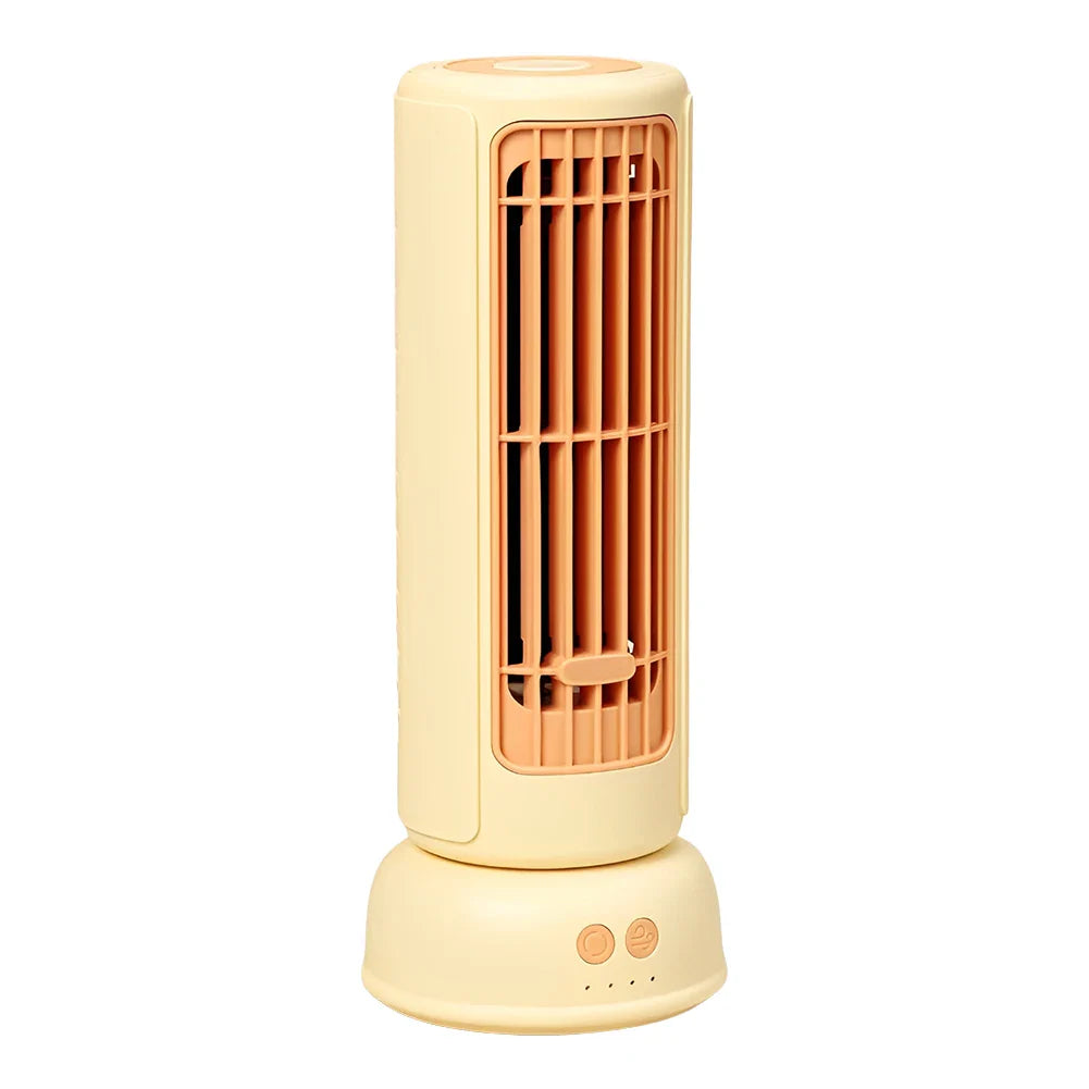 Desktop Mini Tower Fan with 3 Speeds & 90° Oscillation Desk Fan Quiet Cooling Fan Cooler Fan for Home Office Desktop Bedroom