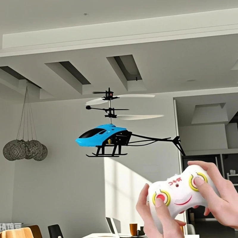 Mini RC Drone Rechargeable No Remote Control RC Helicopters Drone Toys Induction Hovering Safe Fall-resistant Rc Airplane Toys