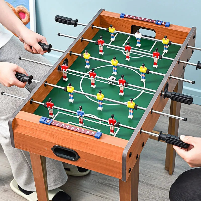 Tabletop Foosball Game  Portable Soccer Board Game Sets Soccer Table Games for Adults Kids Toy Suitable for Families and Parties