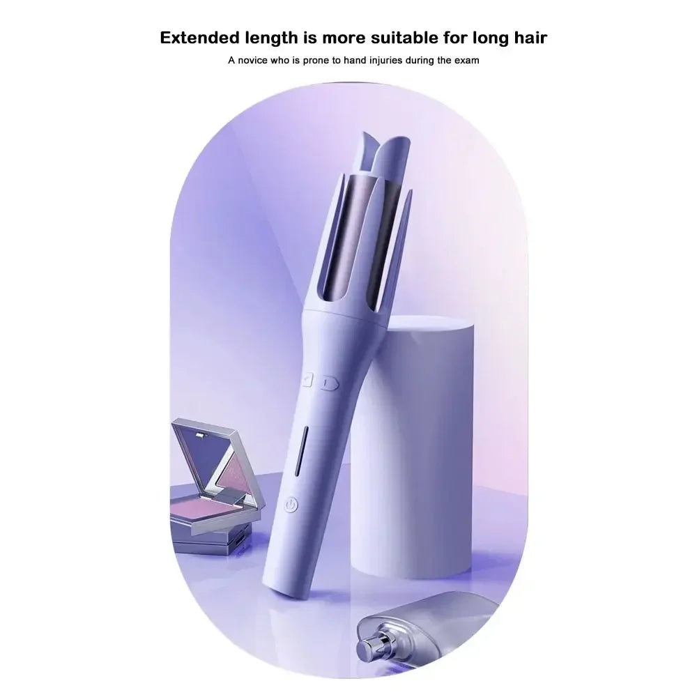 32MM Auto Rotating Ceramic Hair Roller Auto Rotating Electric Professional Curling Iron Professional Grade Ceramic Material