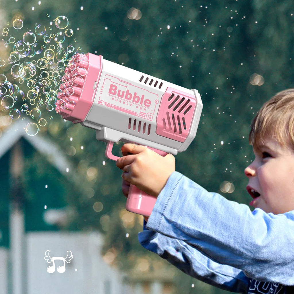 40 Hole Bubble Machine Fully Automatic Bubble Blowing Light Outdoor Bubble Machine without Battery without Bubble Water