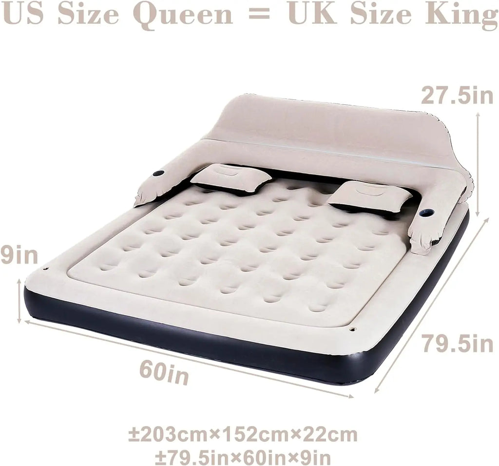 Wholesale Large Size Inflatable Bed Simple Portable Air Cushion Bed Outdoor Household Inflatable Bed