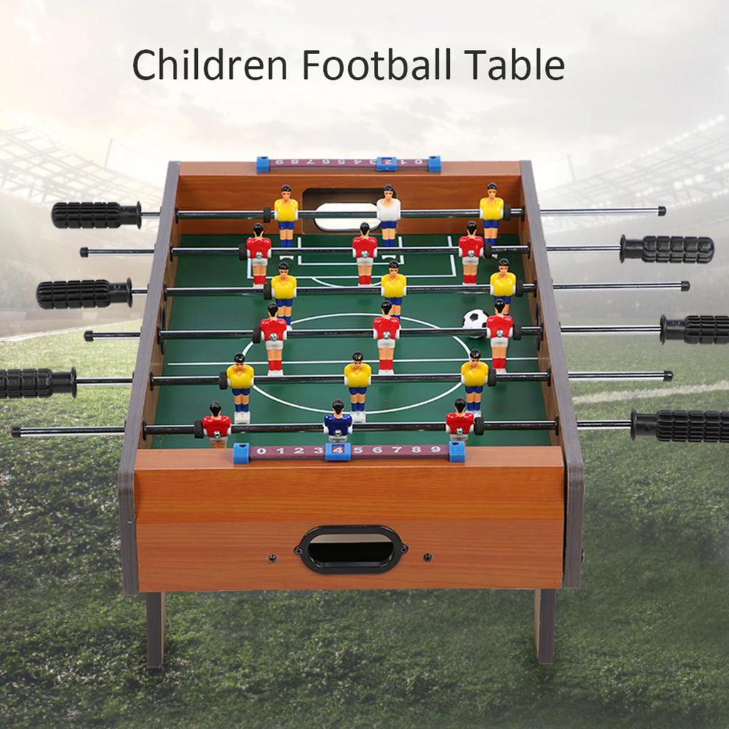 Table Football Wooden Table Football Indoor  Desktop Soccer Parent‑Child Game Children Exercise Boy Educational