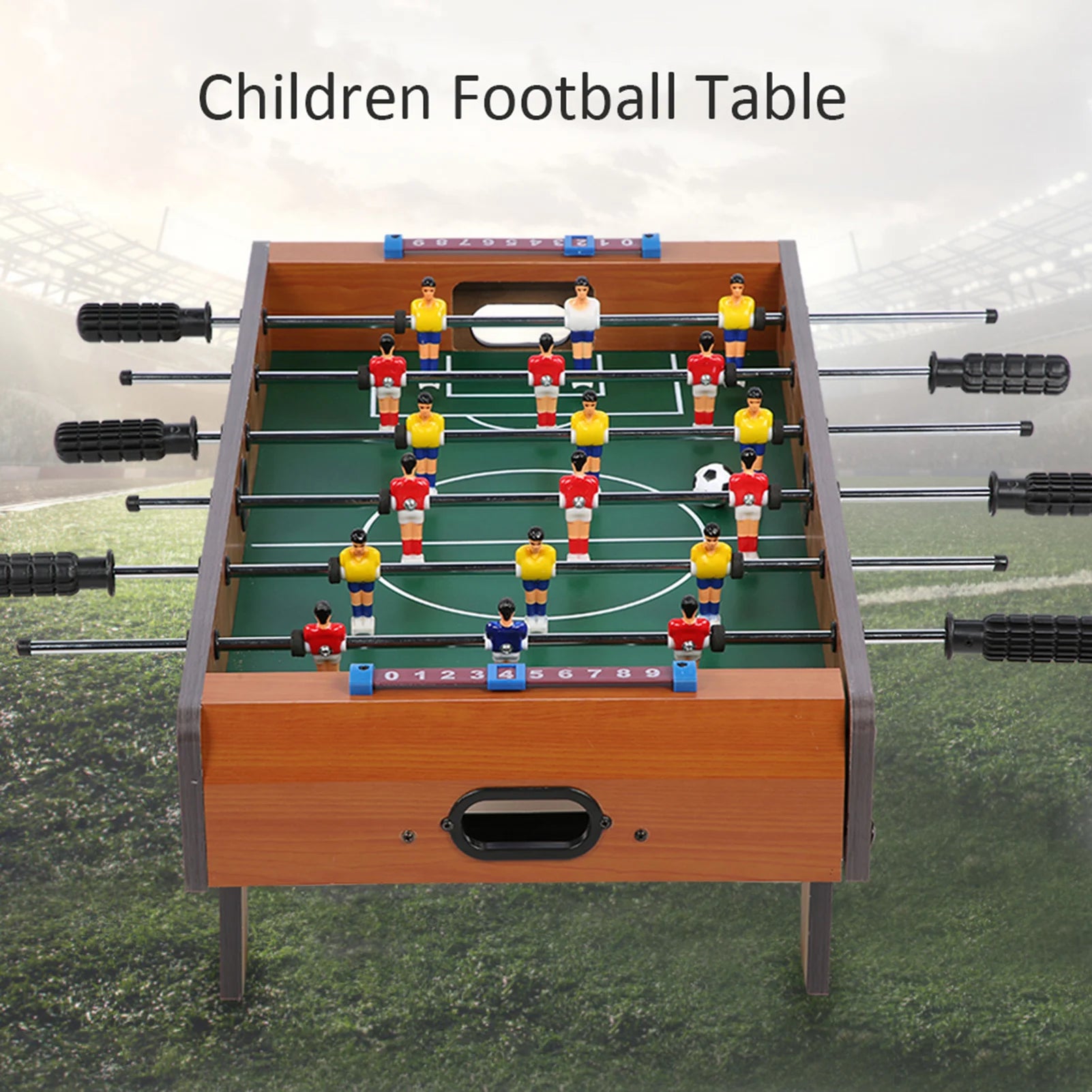 Table Football Wooden Table Football Indoor  Desktop Soccer Parent‑Child Game Children Exercise Boy Educational