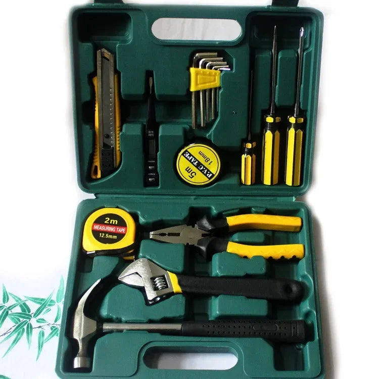 Spot household toolbox set, car gift emergency combination tool set, auto repair hardware tool set