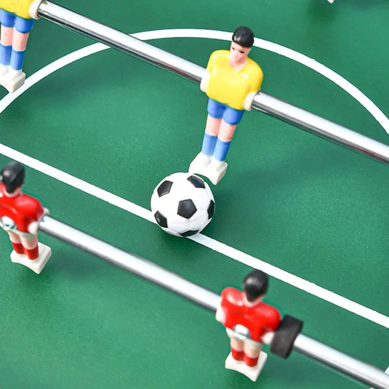 Tabletop Foosball Game  Portable Soccer Board Game Sets Soccer Table Games for Adults Kids Toy Suitable for Families and Parties