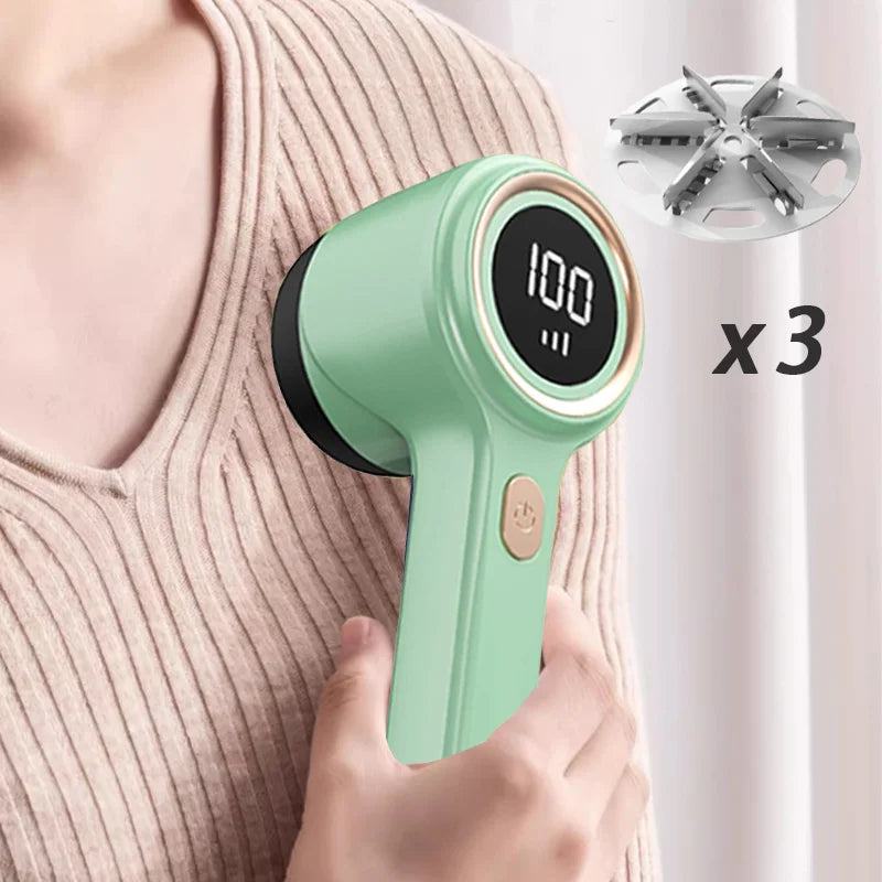 with powerful suction Portable Lint Remover Rechargable Cloth Fabric Shaver Fluff Pellet Remove Machine for Clothes Sweater