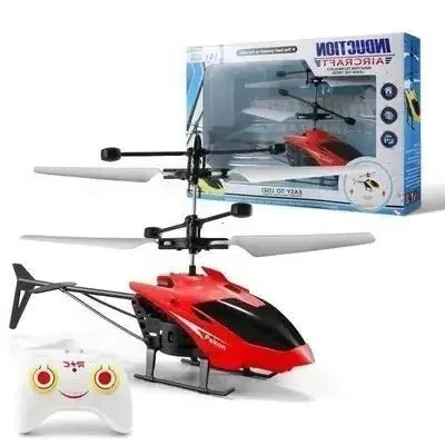 Mini RC Drone Rechargeable No Remote Control RC Helicopters Drone Toys Induction Hovering Safe Fall-resistant Rc Airplane Toys