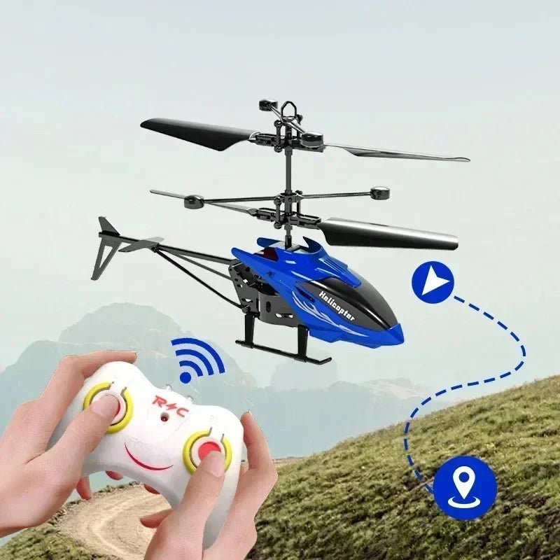 Mini RC Drone Rechargeable No Remote Control RC Helicopters Drone Toys Induction Hovering Safe Fall-resistant Rc Airplane Toys